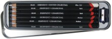 Derwent Charcoal Pencil 6’lı Teneke Kutu - Derwent (1)