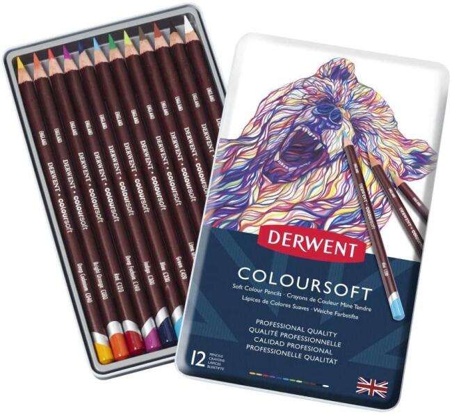 Derwent Coloursoft 12’li - 2
