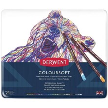 Derwent Coloursoft 24’lü - Derwent