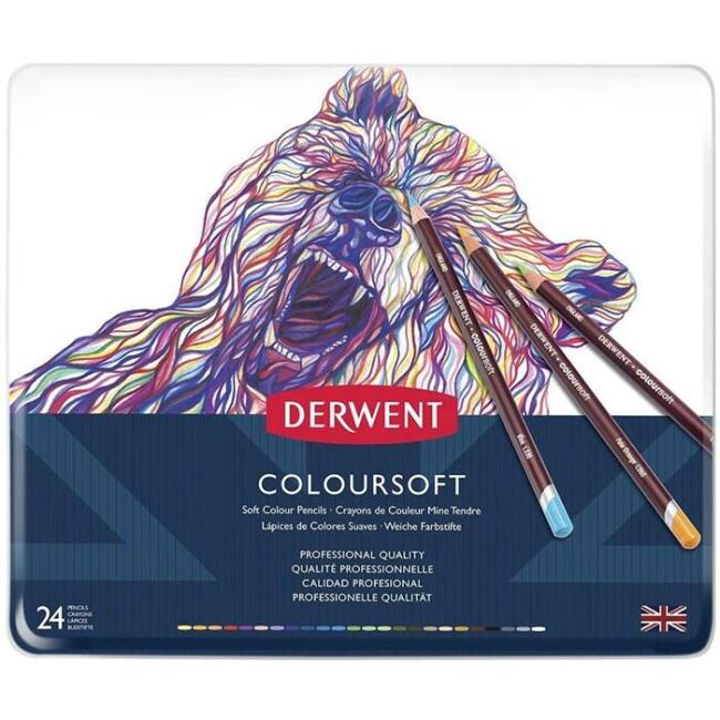 Derwent Coloursoft 24’lü - 1