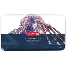 Derwent Coloursoft Pencils 72’li - 1
