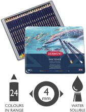 Derwent Inktense Suluboya Kalem Seti 24’lü DW0700929 - Derwent (1)
