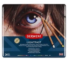 Derwent Lightfast 24lü Metal Kutu N:2302720 - 3