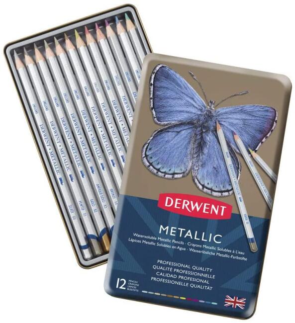 Derwent Metallic 12’li - 2
