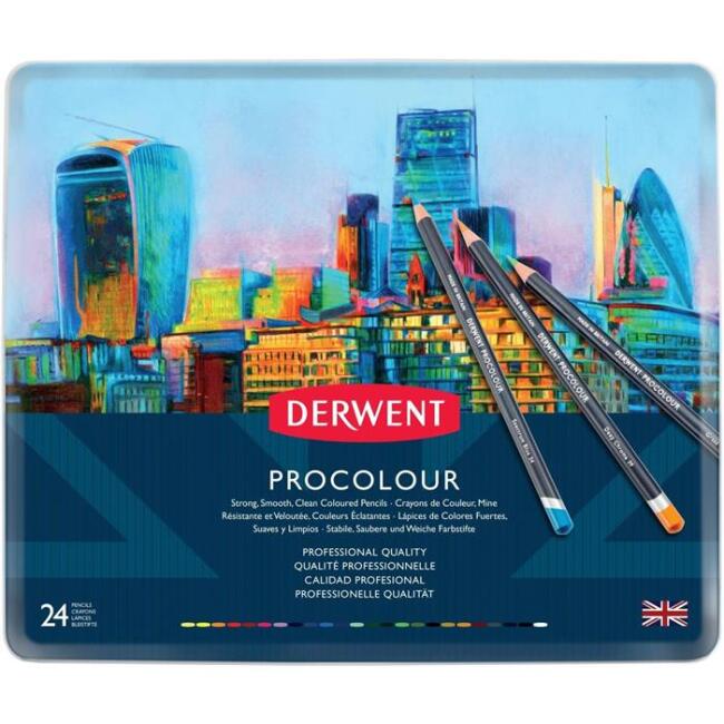 Derwent Procolour Pencils 24’lü - 1