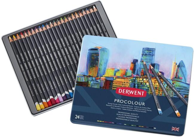Derwent Procolour Pencils 24’lü - 2