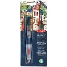 Derwent Su Hazneli Fırça Uç Kalem 3 mm Water Brush Medium - Derwent