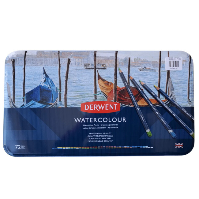 Derwent Watercolour Suluboya Kalem Seti 72’li DW32889 - Derwent