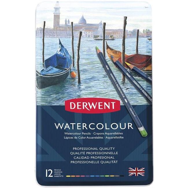 Derwent Watercolour Pencils 12’li - 1
