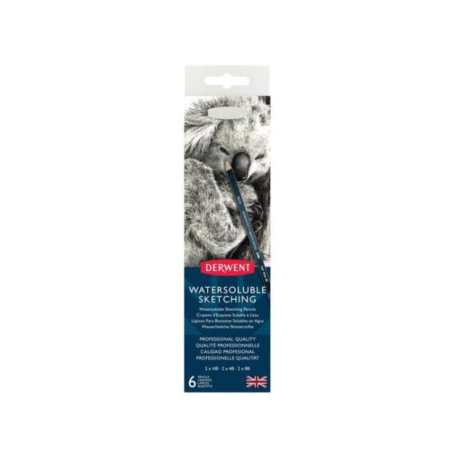Derwent Watersoluble 6*Lı Teneke Kutu N:Dw0700837 - 1