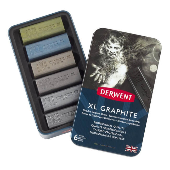 Derwent XL Graphite Çubuk 6'lı Set 2302010 - 2