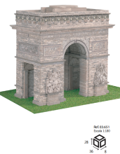 Domenech Taş Maket Arco de Triunfo 1/180 N:03651 - 1