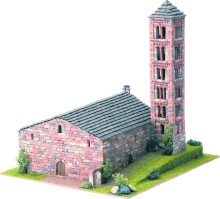 Domus Taş Maket N:40079 Romanica 5 St.Climent de Taull 1/84 - Domus Kits