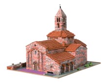 Domus Taş Maket N:40802 Romanica 7 Sta. Maria d'Egara 1/100 - Domus Kits