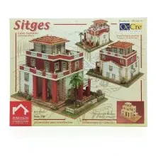 Domus Kits Colonial House Maket İspanyol Koloni Evi 1:60 Ölçek 40959 - 1
