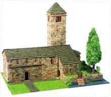 Domus Taş Maket N:40091 Romanico 14 S.Pedro de Larrede 1/60 - Domus Kits