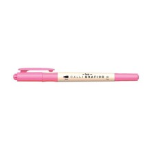 Dong-A Calligrafico Brush Twin Kalem Coral Pink 2-5 mm N:238231 - Dong-A