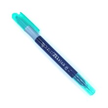 Dong-A Calligrafico Brush Twin Kalem Emerald Green 2-5 mm N:238140 - Dong-A