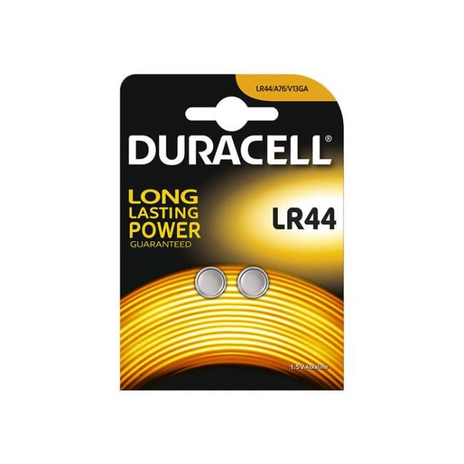 Duracell Alkali Düğme Pil 1.5 Volt N:Lr44A76 2’li - 1