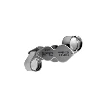 Dytac Metal Loupe Büyüteç İkili 10x18mm,20x12mm - DYTAC