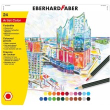 Eberhard Faber Artist Color Profesyonel Kuru Boya 24’lü Set - 1