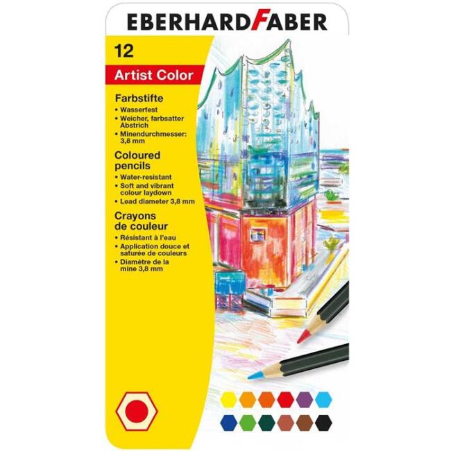 Eberhard Faber Artists K.Boya Kalem Seti 12li N:516112 - 3