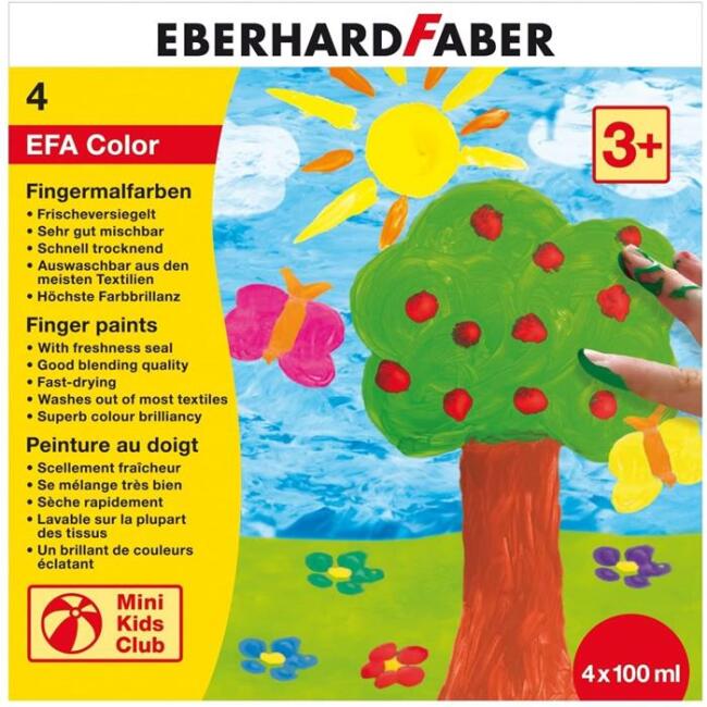 Eberhard Faber Parmak Boyası 4Lu N:578804 - 3