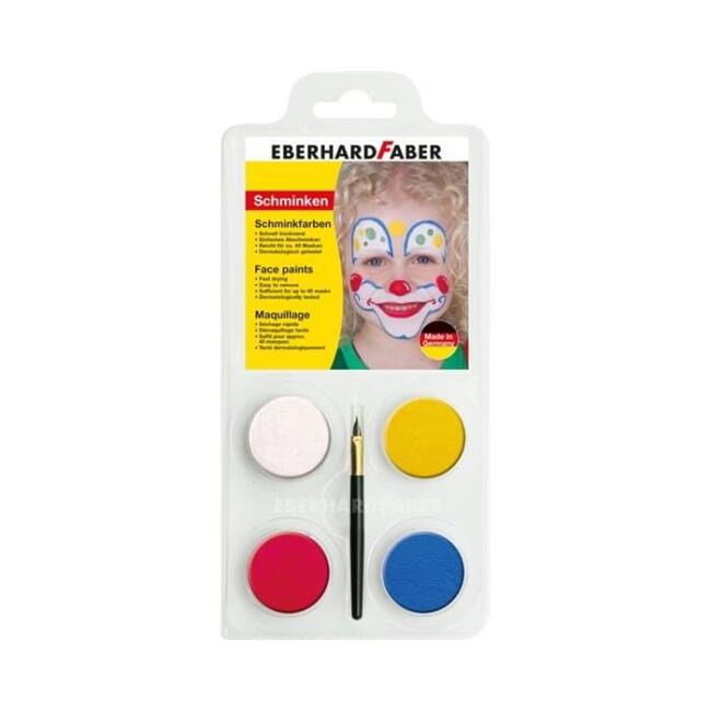 Eberhardfaber Yüz Boyası 4Lu Palyaco N:579010 - 2