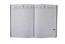 Ece Anadolu 17x25 cm Günlük Çizgili Ticari Ajanda 2023 Siyah - 3