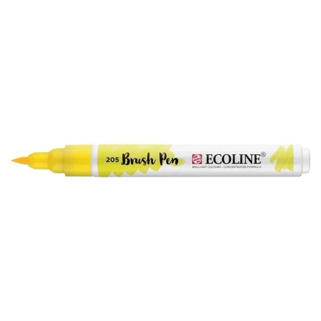 Ecoline Brush Pen Lemon Yellow (Primary) 205 - 1