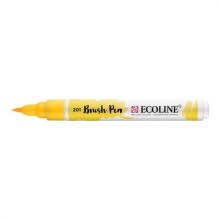 Ecoline Brush Pen Light Yellow 201 - Ecoline