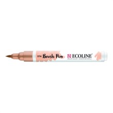 Ecoline Brush Pen Pink Beige 374 - Ecoline