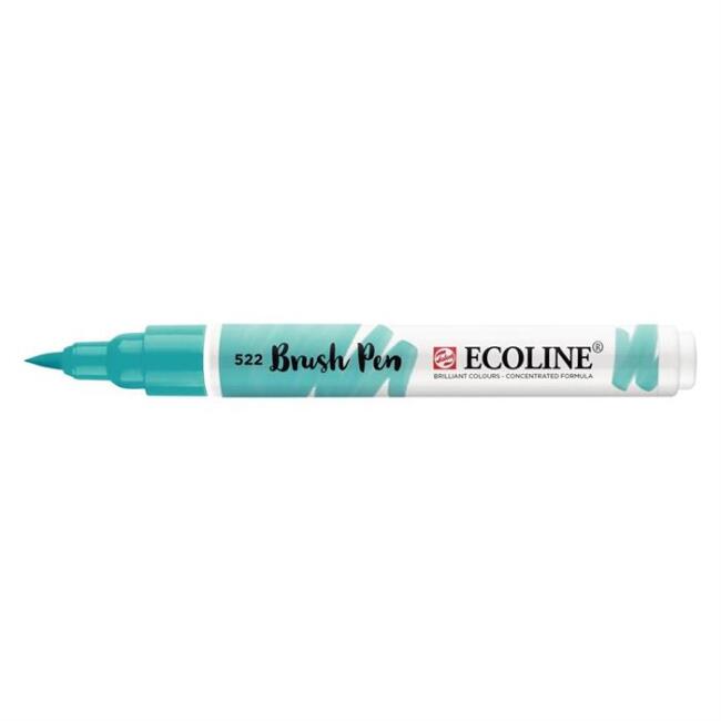 Ecoline Brush Pen Turquoise Blue 522 - 1
