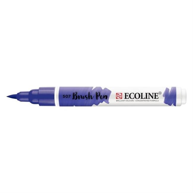 Ecoline Brush Pen Ultramarine Violet 507 - 1