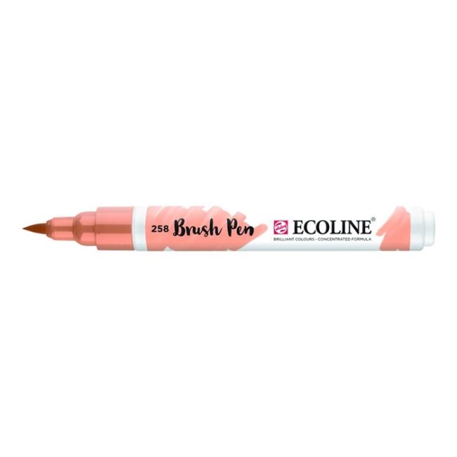 Ecoline Fırça Uçlu Kalem - Aprıcot N:258 - 3