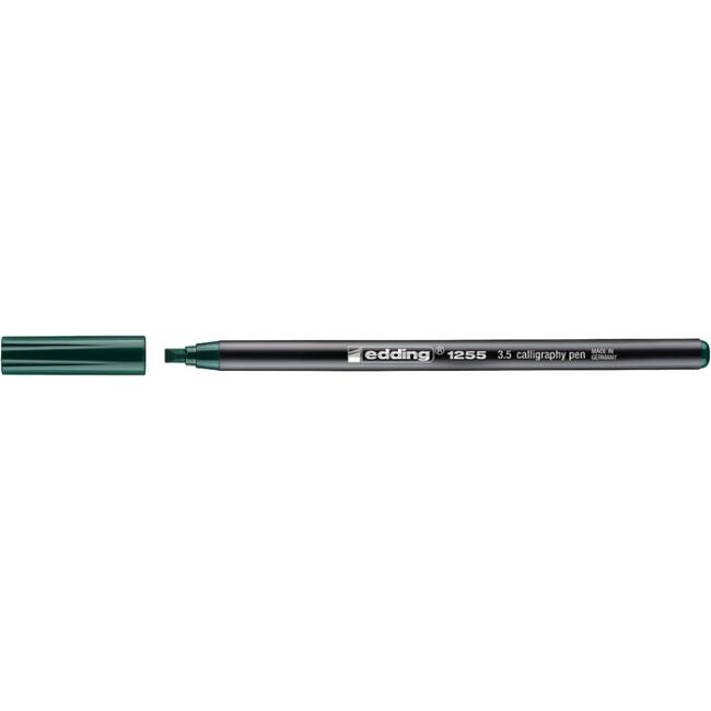 Edding 1255 Kaligrafi Kalemi Çam Yeşili 3.5mm - 1