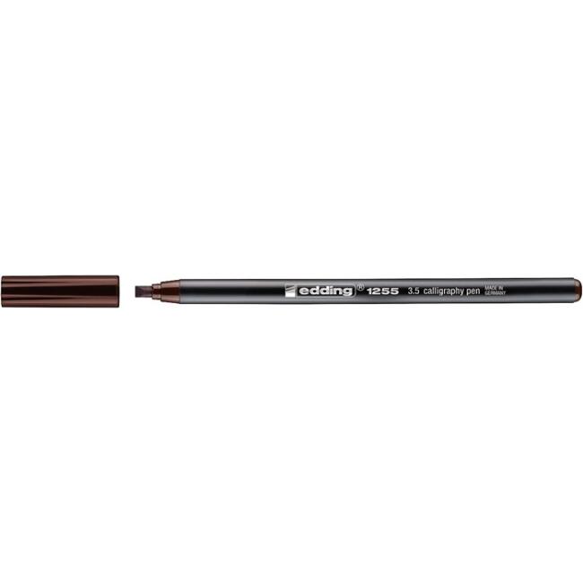 Edding 1255 Kaligrafi Kalemi Koyu Kahve 3.5mm - 1