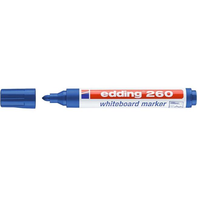 Edding 260 Yazı Tahtası Kalemi Mavi 1,5-3mm - 1