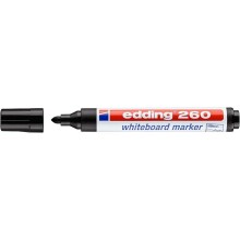 Edding 260 Yazı Tahtası Kalemi Siyah 1,5-3mm - Edding