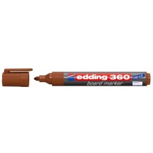 Edding 360 Beyaz Tahta Kalemi 1,5 - 3 mm Kahverengi - Edding