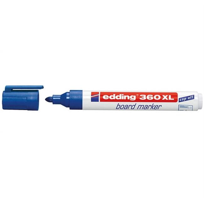 Edding 360XL Beyaz Tahta Kalemi - Mavi - 1