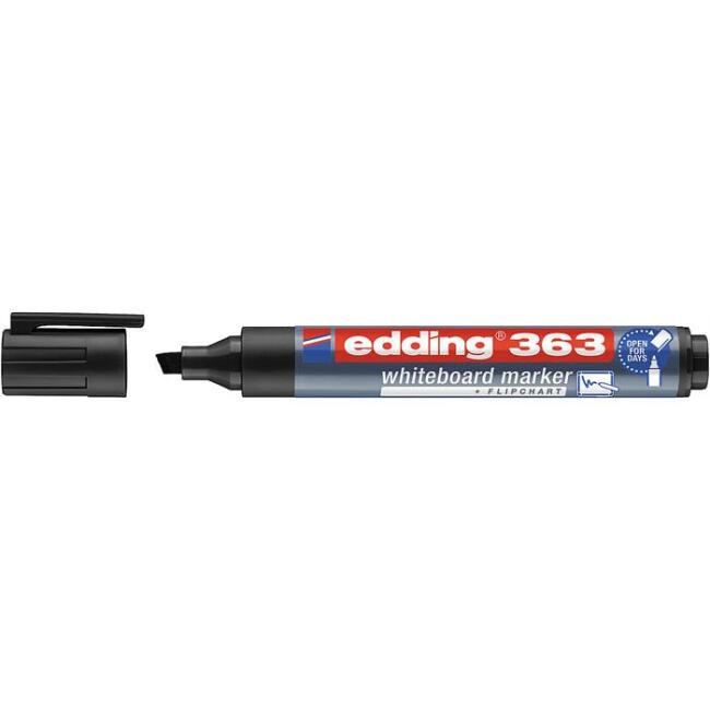Edding 363 Kesik Uçlu Flipchart ve Beyaz Tahta Kalemi 1.5-3mm - 1