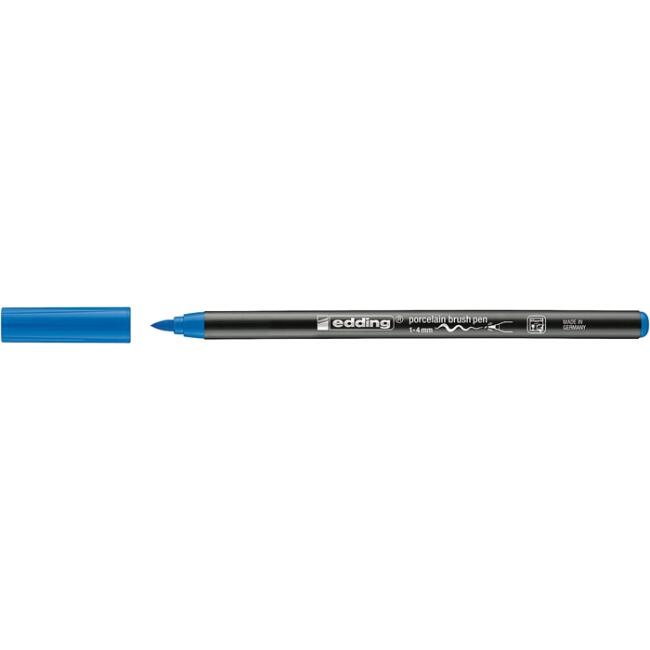 Edding 4200 Porselen Kalemi 1-4 mm Açık Mavi - 1