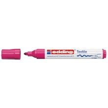 Edding 4500 Kumaş Kalemi Karmin Kırmızı 2-3 mm - Edding