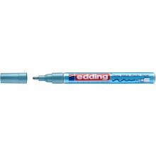 Edding 751 Hobi Sanat Kalemi 1-2 mm Açık Mavi Metalik - Edding
