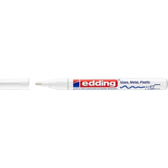 Edding 751 Hobi Sanat Kalemi 1-2 mm Beyaz - 1