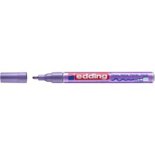 Edding 751 Hobi Sanat Kalemi 1-2 mm Metalik Mor - Edding