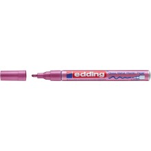 Edding 751 Hobi Sanat Kalemi 1-2 mm Metalik Pembe - Edding