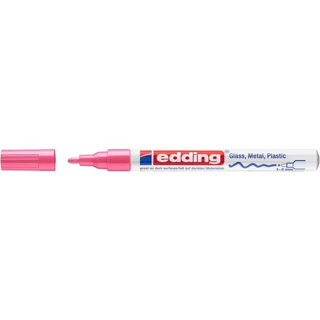 Edding 751 Hobi Sanat Kalemi 1-2 mm Pembe - 1