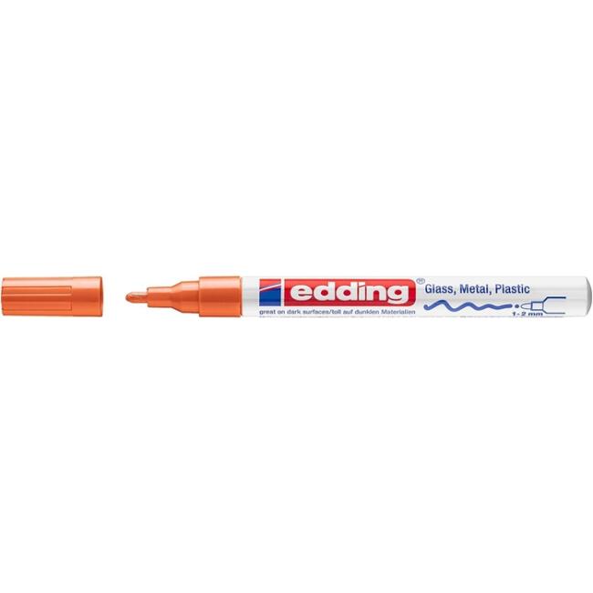 Edding 751 Hobi Sanat Kalemi 1-2 mm Turuncu - 1